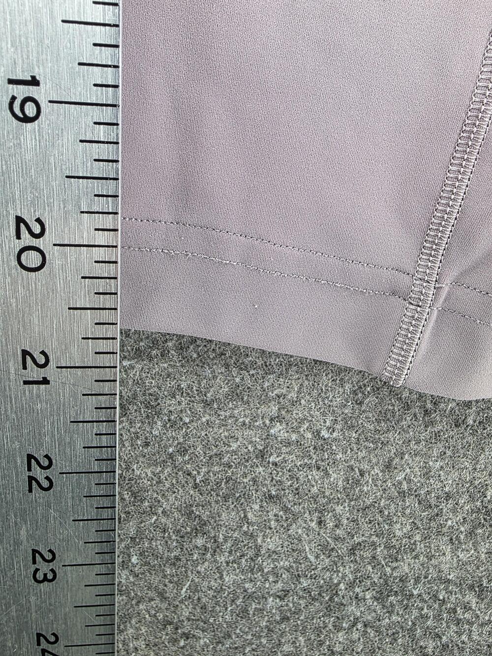 Lululemon Leggings Womens 4 Purple Cropped High Rise Pockets Yoga 21 Inseam - Picture 4 of 7